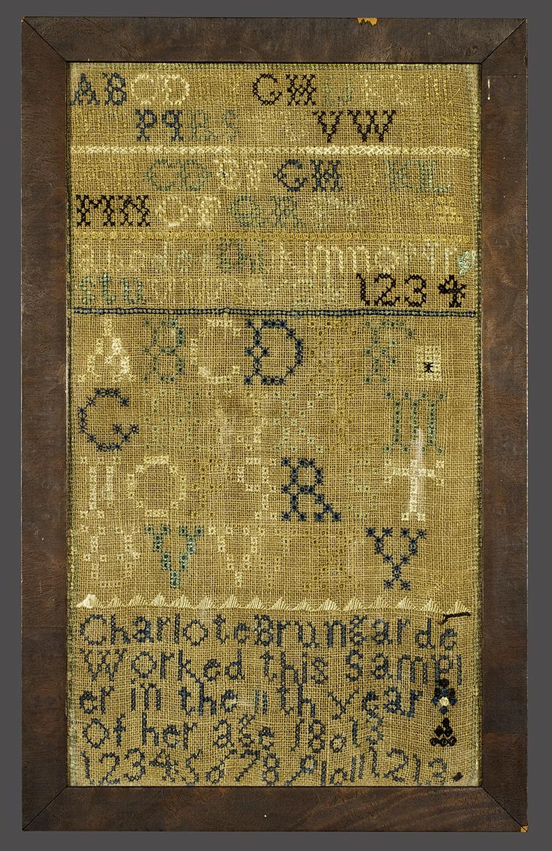 2008.0014.001 Sampler and Frame