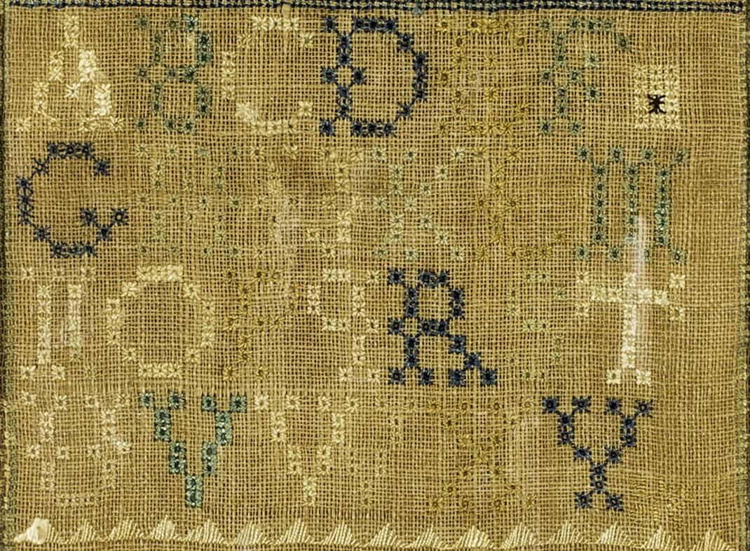 2008.0014.001 Sampler, Detail 2