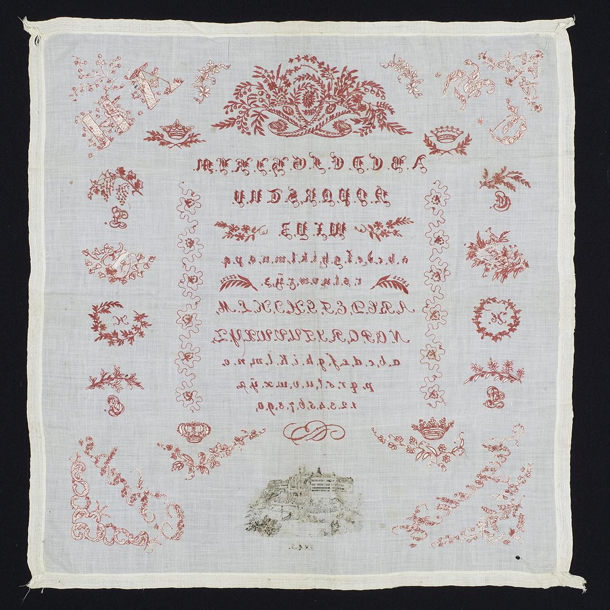 2008.0033.001 Sampler, Verso