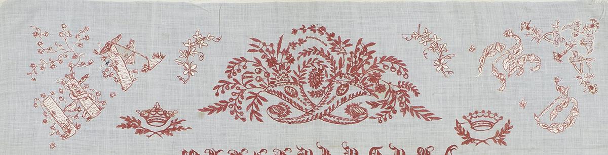 2008.0033.001 Sampler, Verso Detail 2