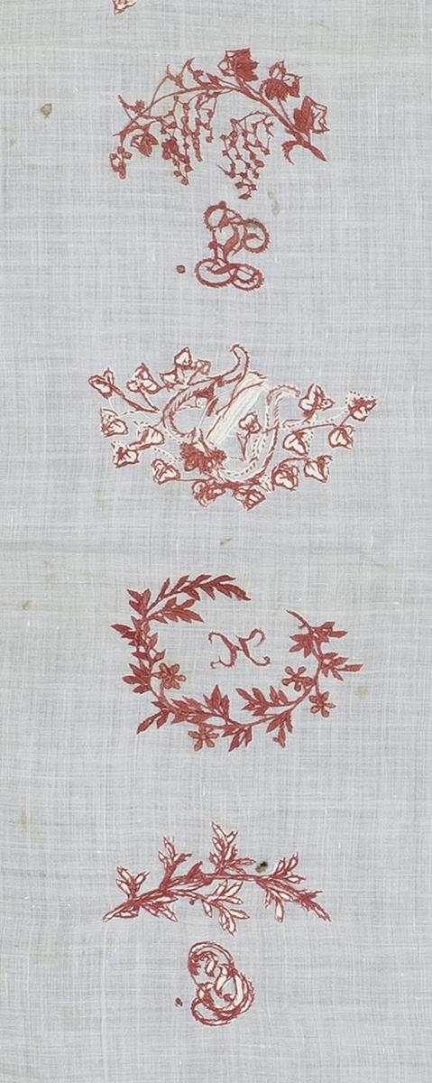 2008.0033.001 Sampler, Verso Detail 4
