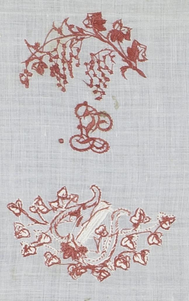 2008.0033.001 Sampler, Verso Detail 18