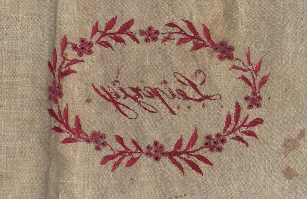 2008.0033.002 Sampler, Verso Detail 15