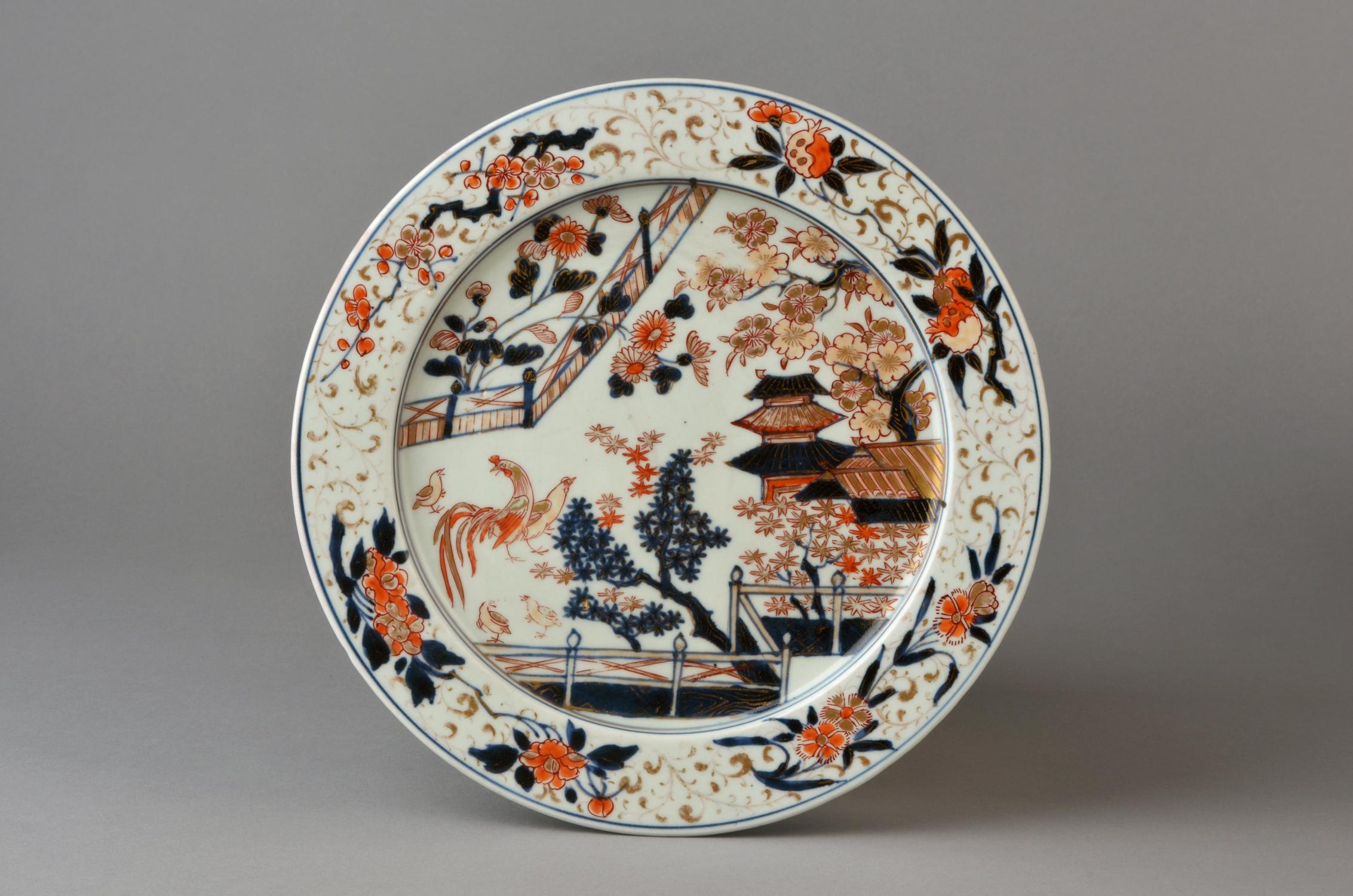 2008.0011.040 Japanese imari dish