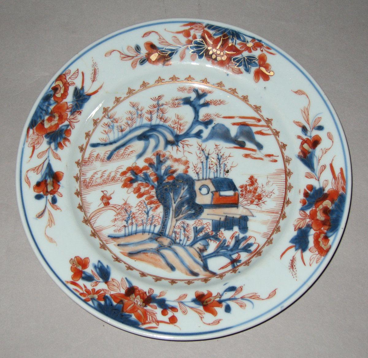 2008.0011.043.001 Porcelain imari plate