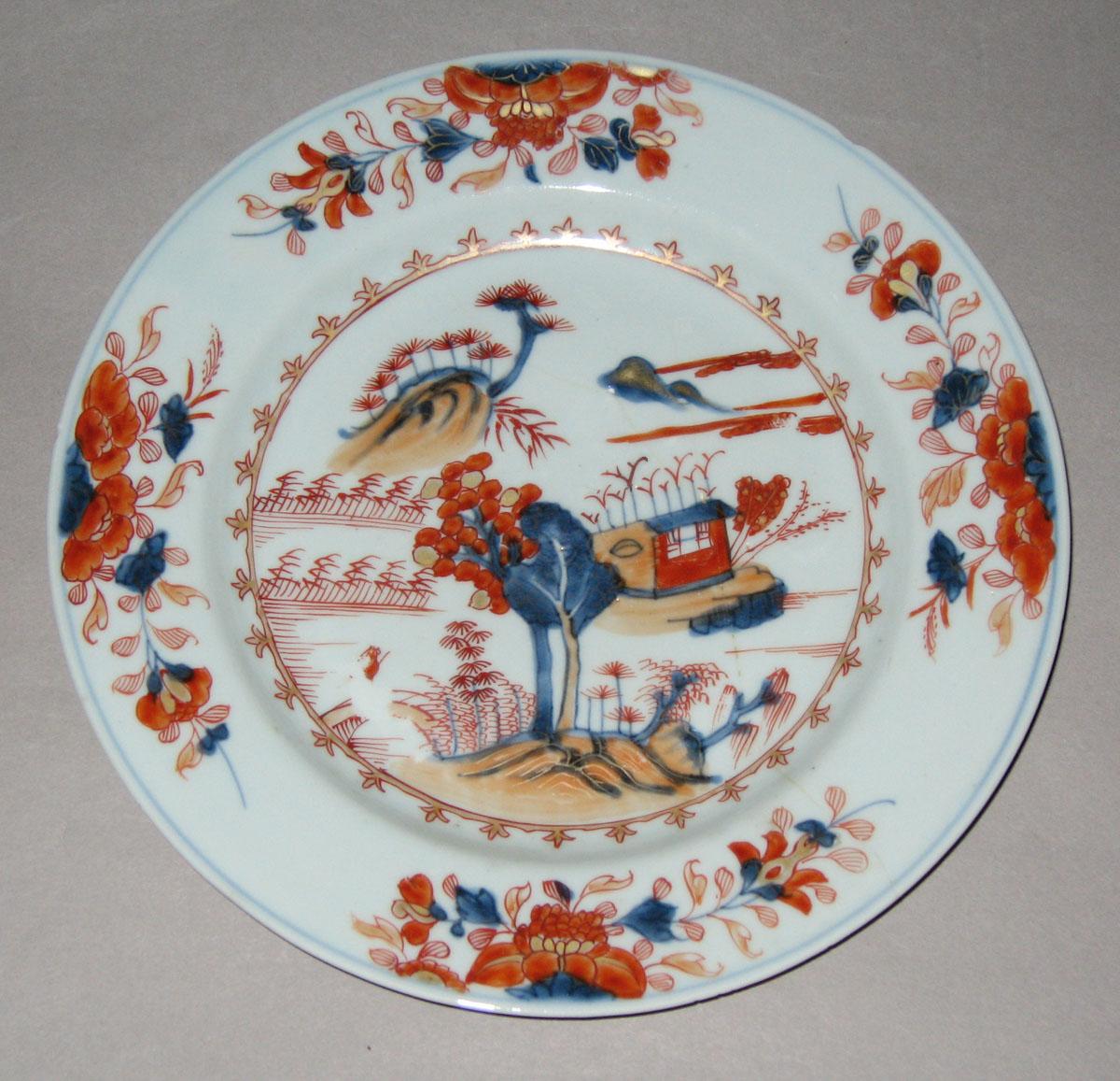 2008.0011.043.002 Porcelain imari plate