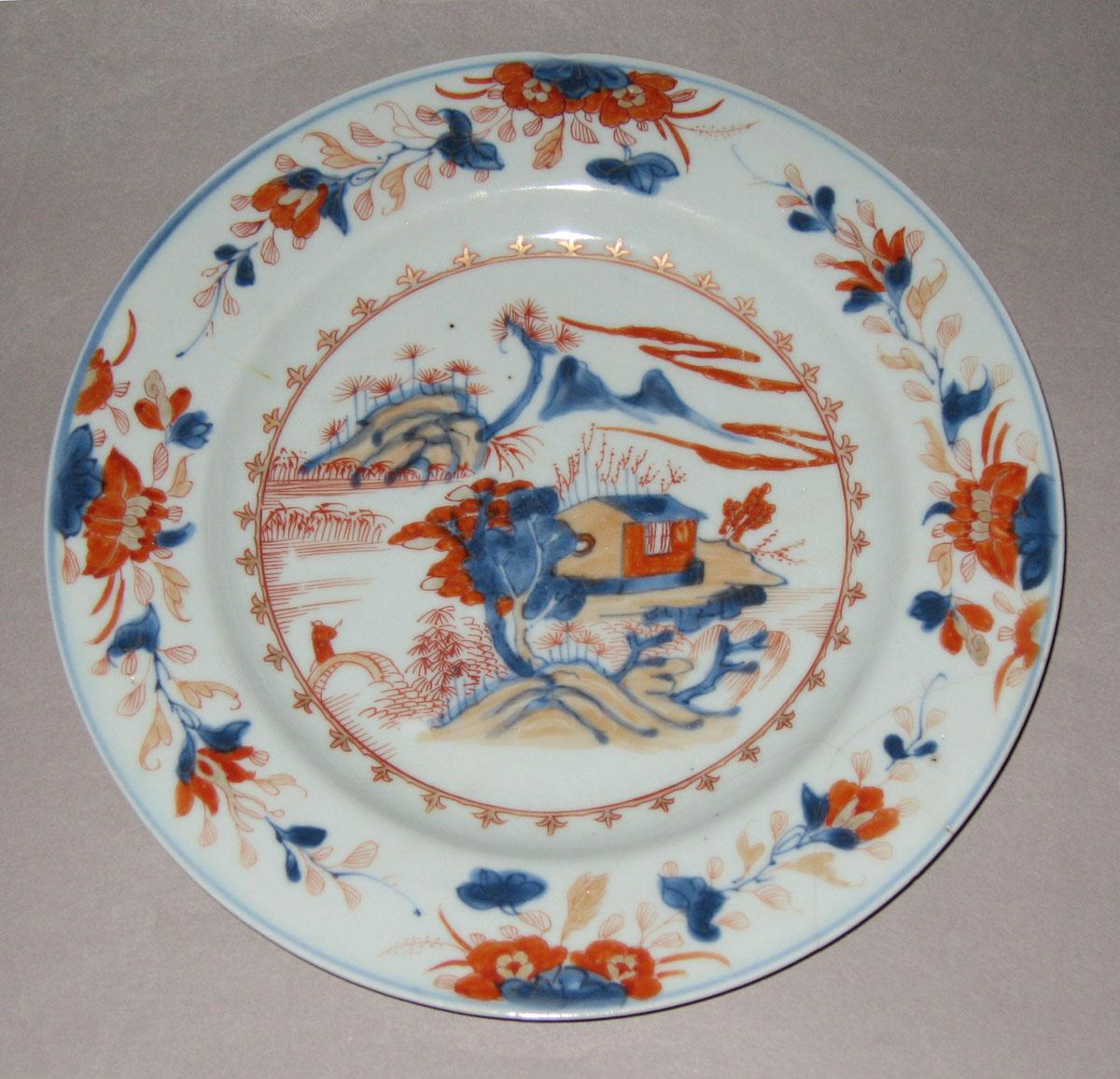 2008.0011.043.003 Porcelain imari plate