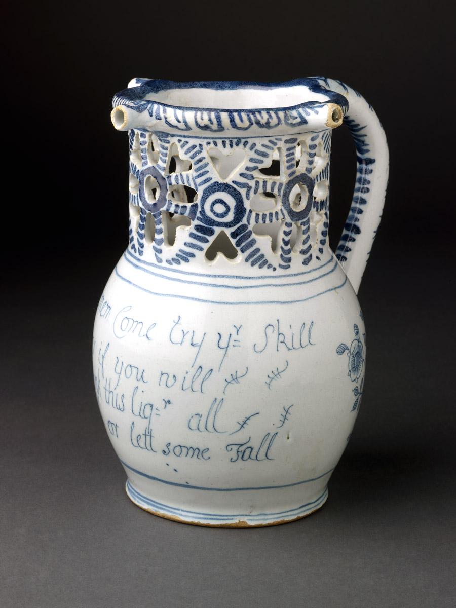 2008.0034.005 Delft puzzle jug side 2