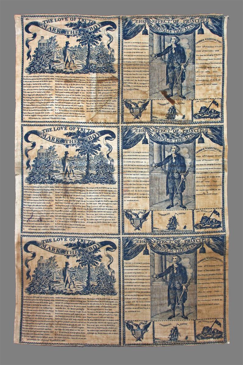 2008.0009 textile, printed obverse