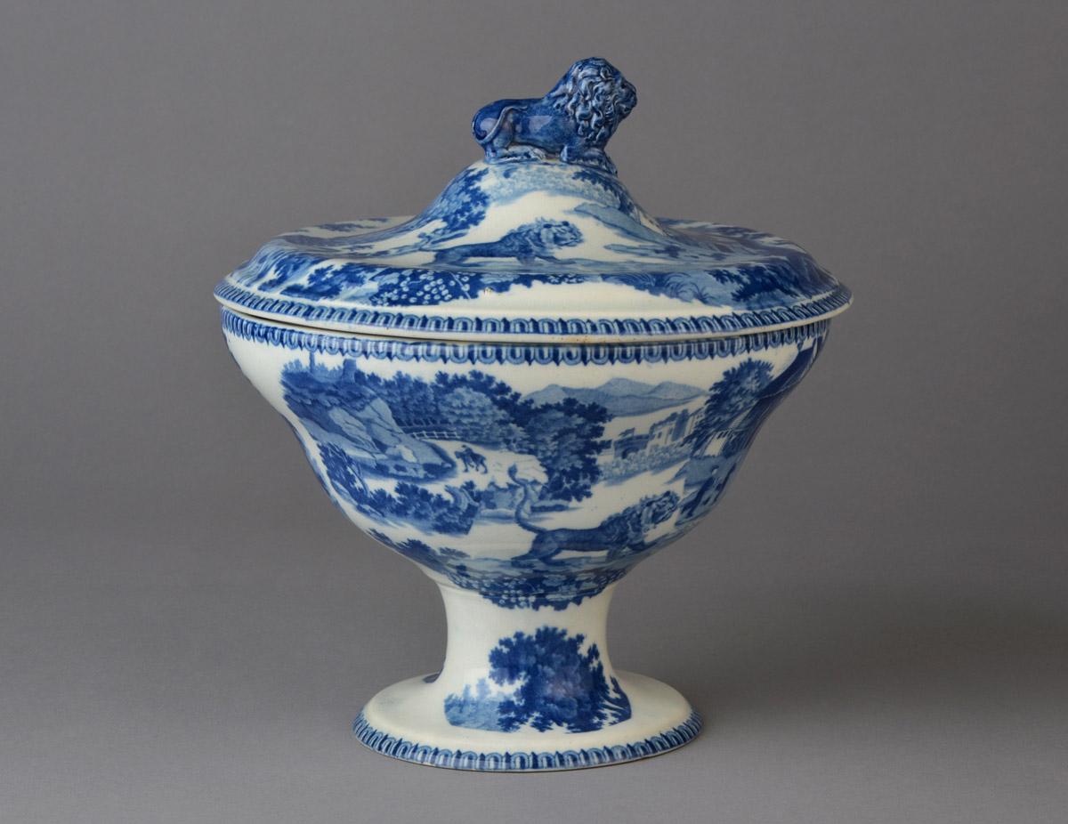 2008.0006.007 A, B Pearlware compote