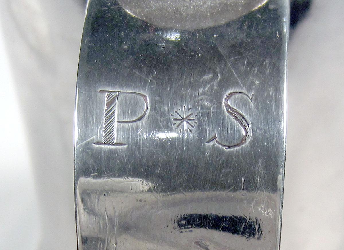 1958.2382 Silver Mug engraving