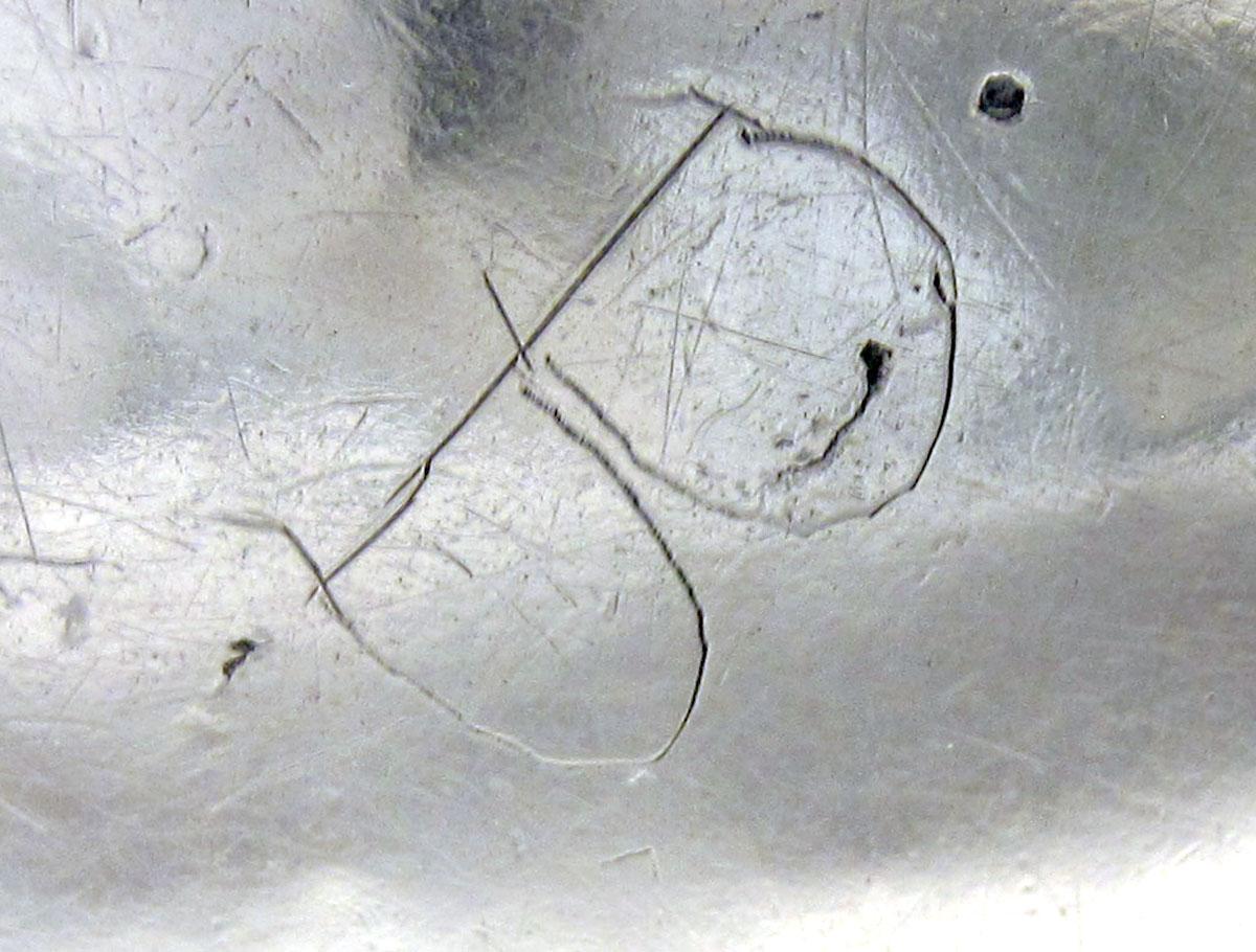 1958.2382 Silver Mug inscription