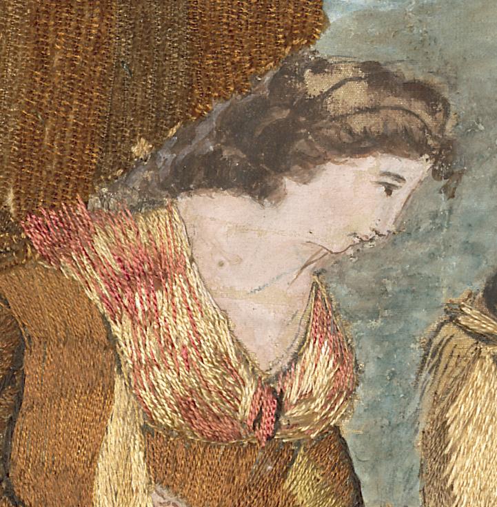 2008.0025 A Needlework Picture, Detail 8