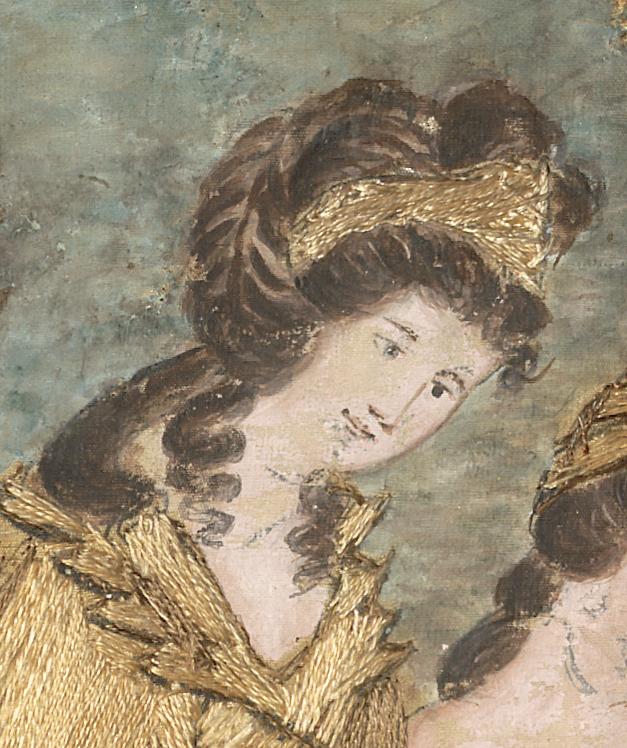 2008.0025 A Needlework Picture, Detail 9