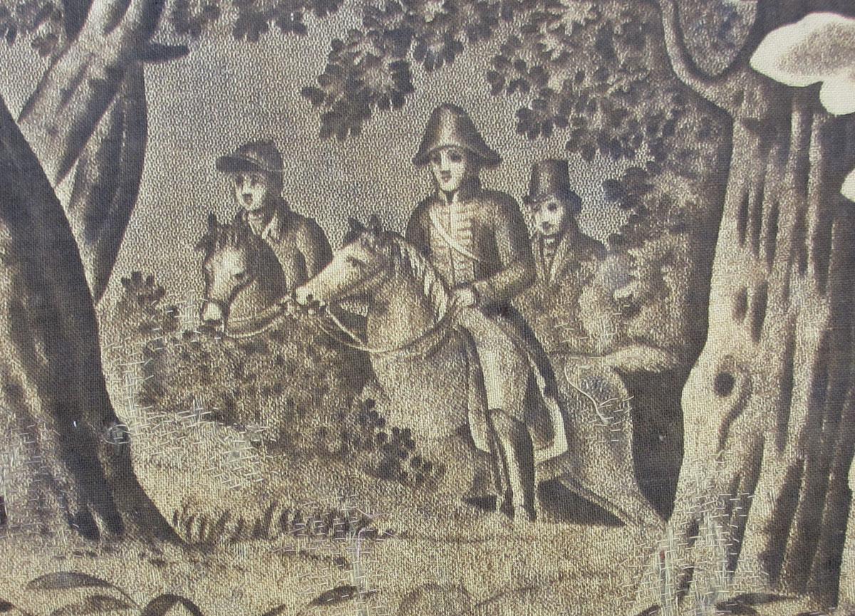 1969.5415 textile, printed detail