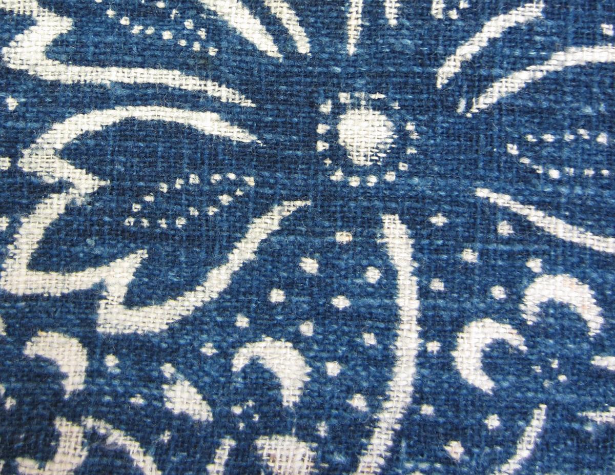 1969.5417 textile, printed detail 2