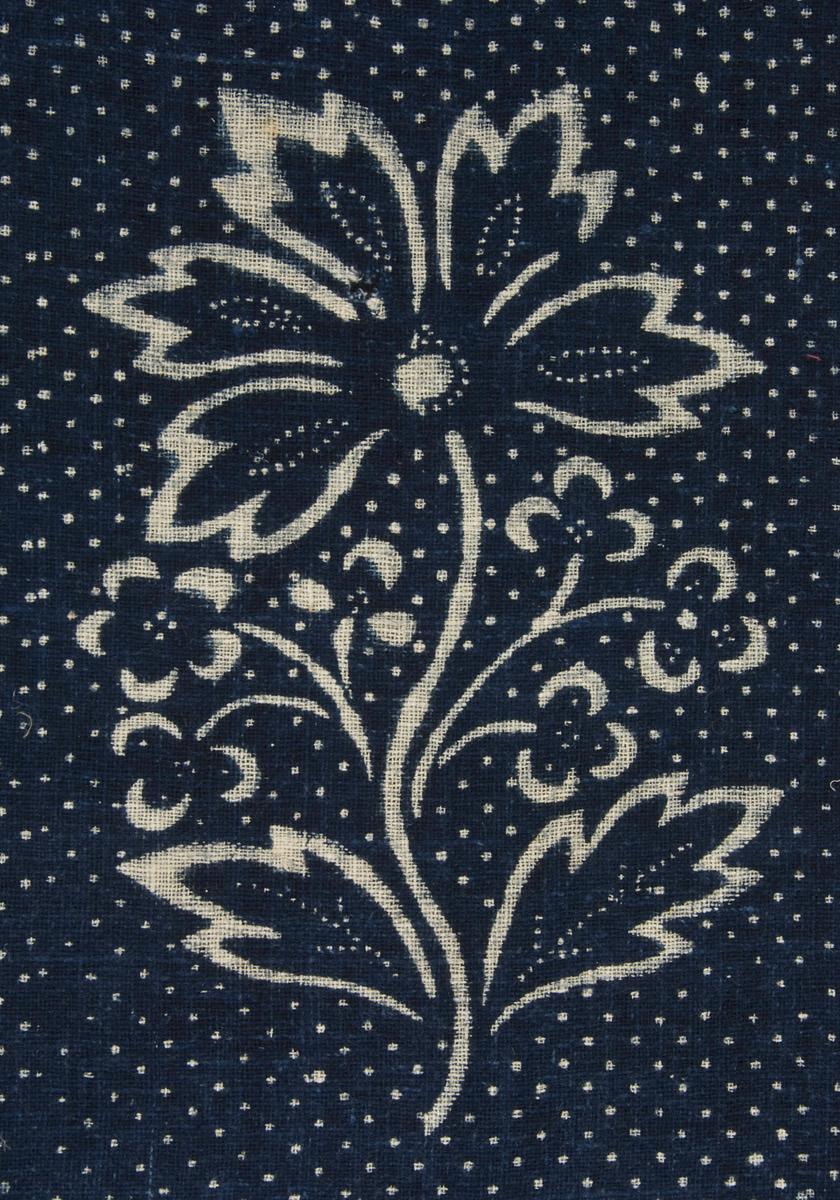 1969.5419 Textile, printed, detail 2