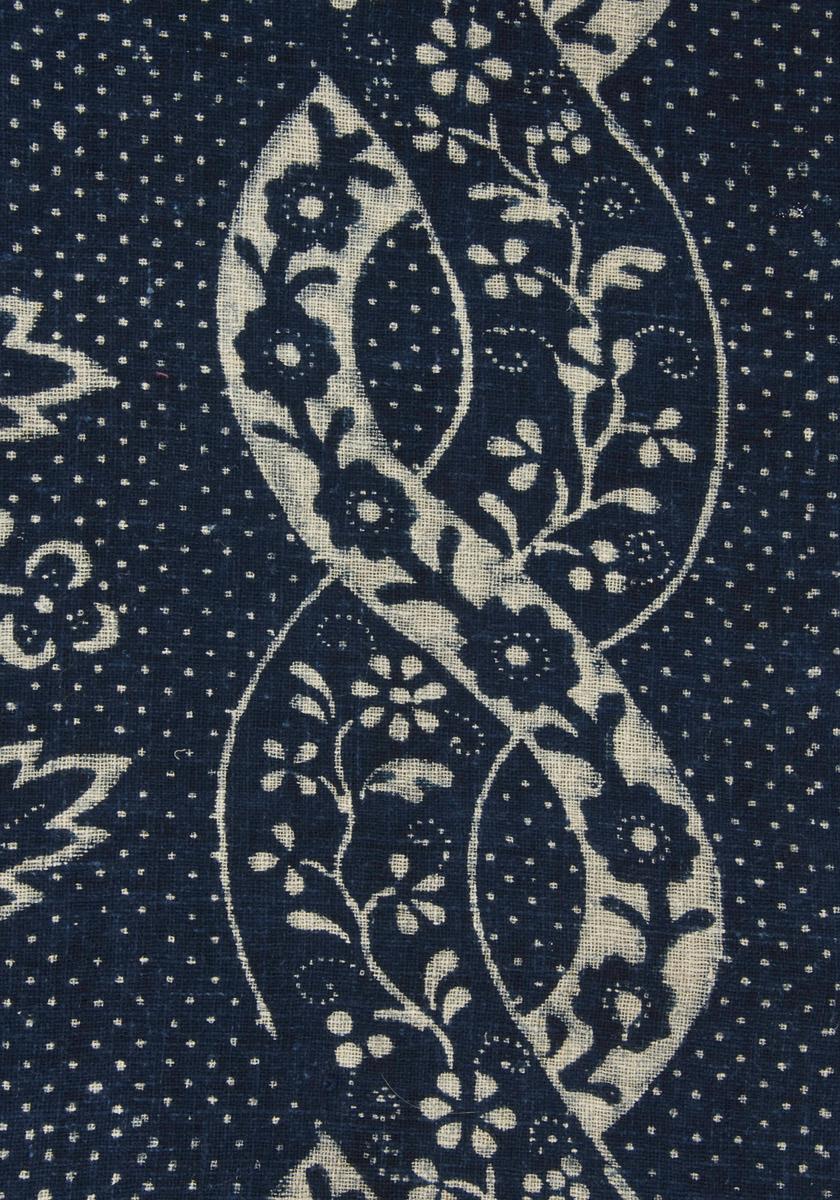 1969.5419 Textile, printed, detail 3
