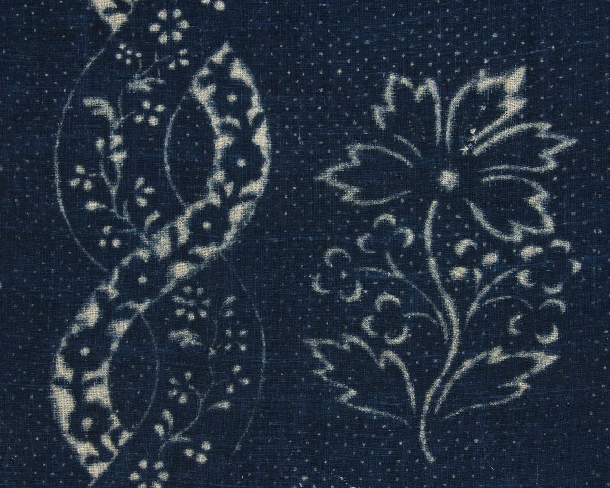 1969.5419 Textile, printed, reverse, detail 4