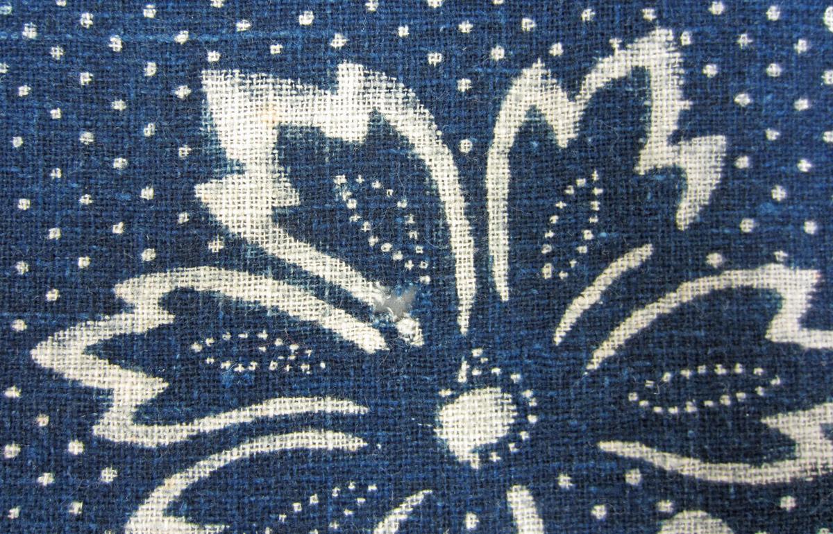 1969.5418 textile, printed detail 3