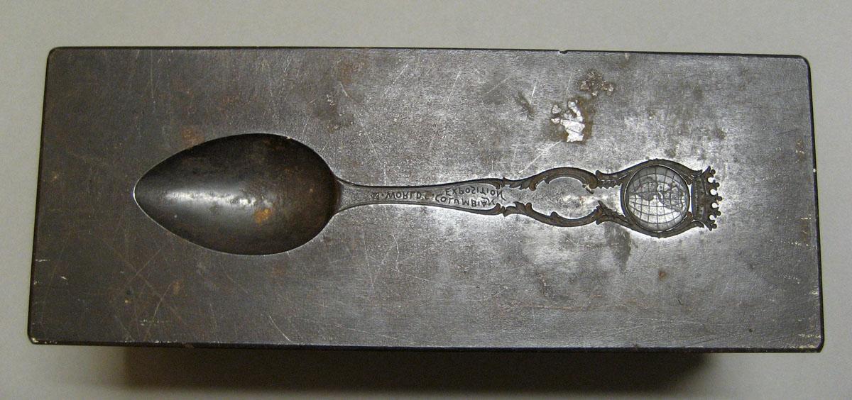 2008.0049 Silver Die Stamp top view