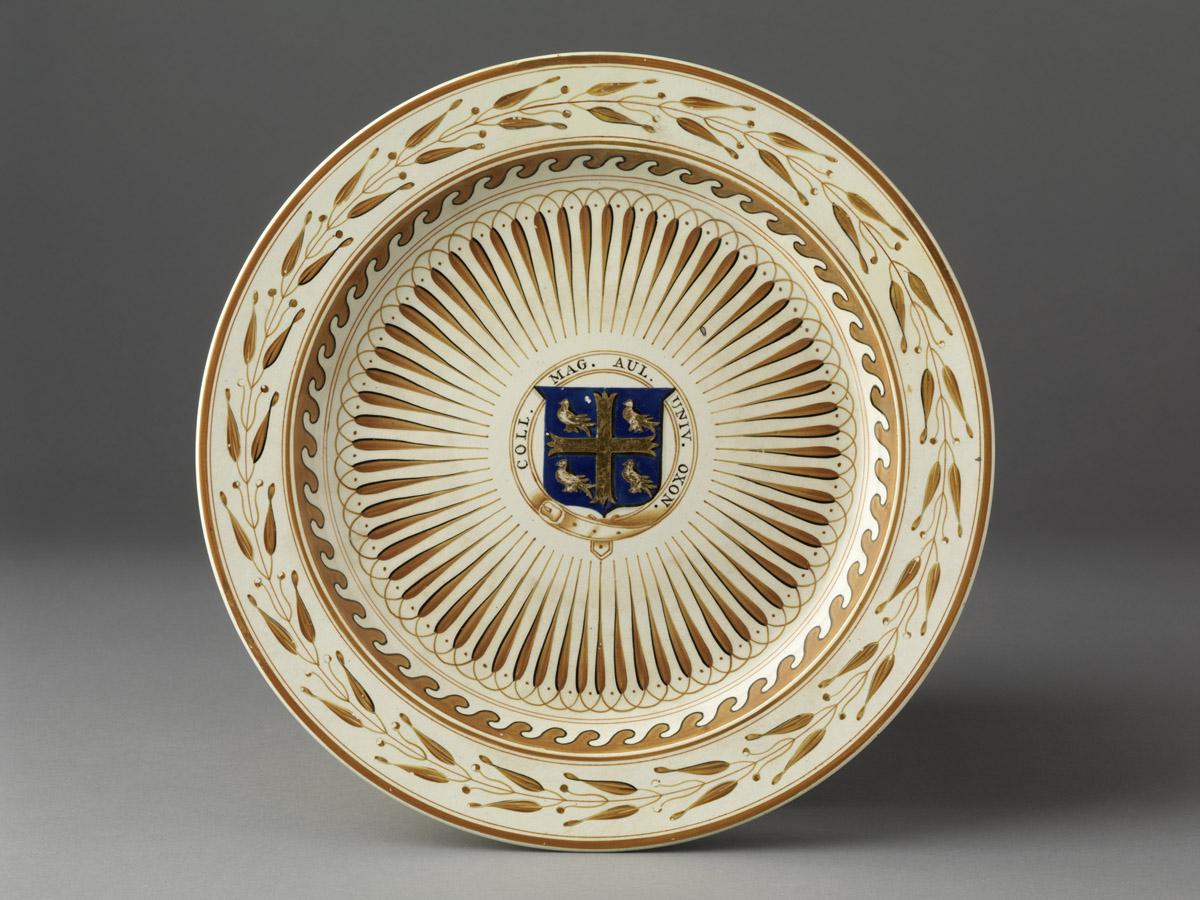 2008.0055.004 Creamware plate