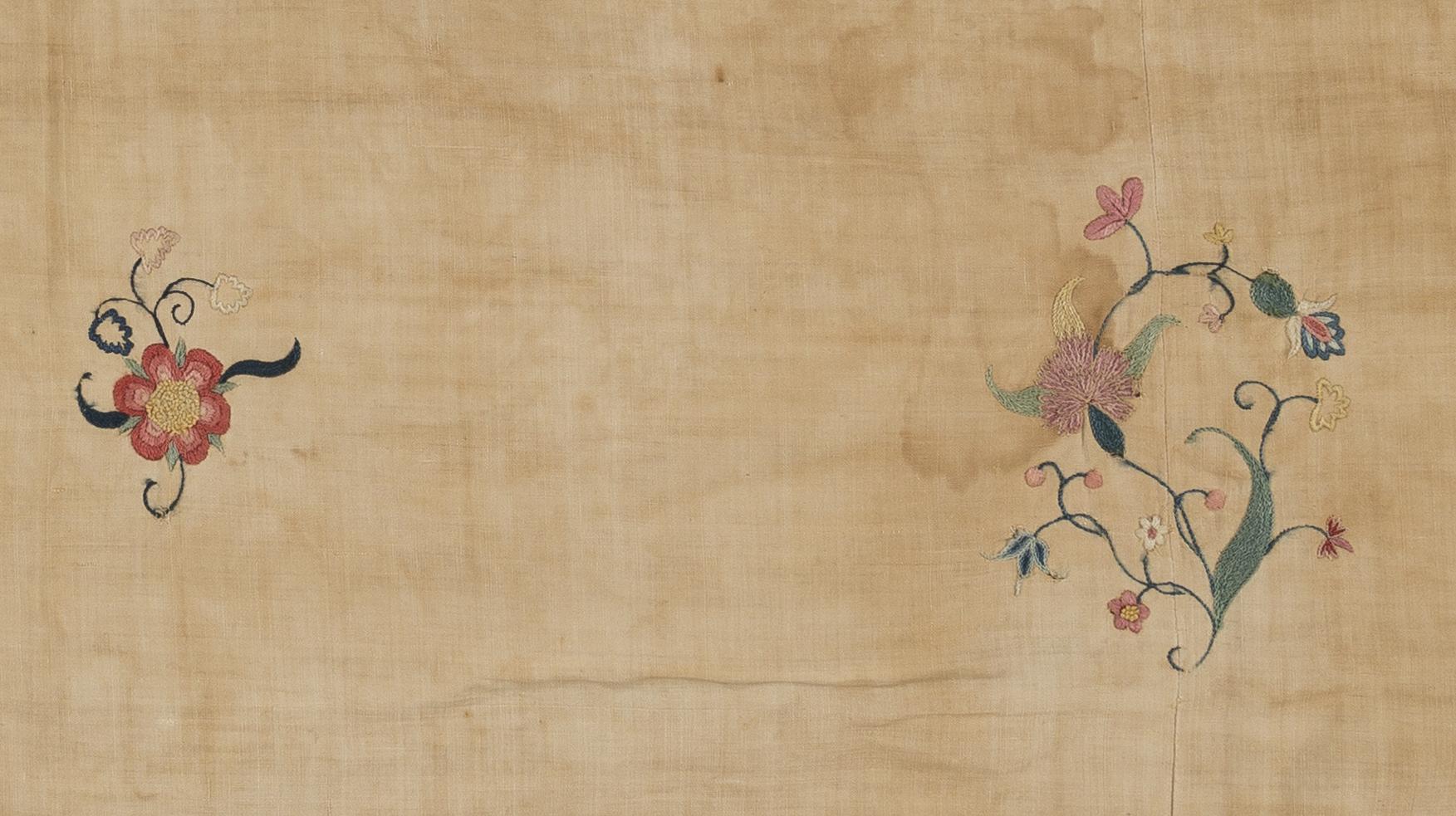 2008.0042.001 Petticoat fragment, detail 16