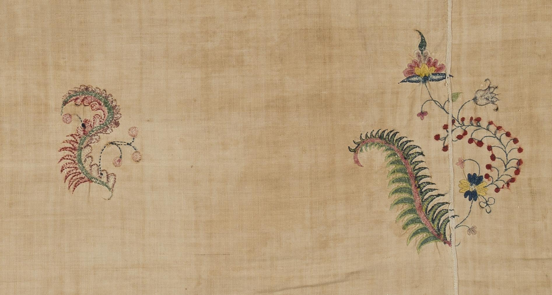 2008.0042.001 Petticoat fragment, detail 6, reverse
