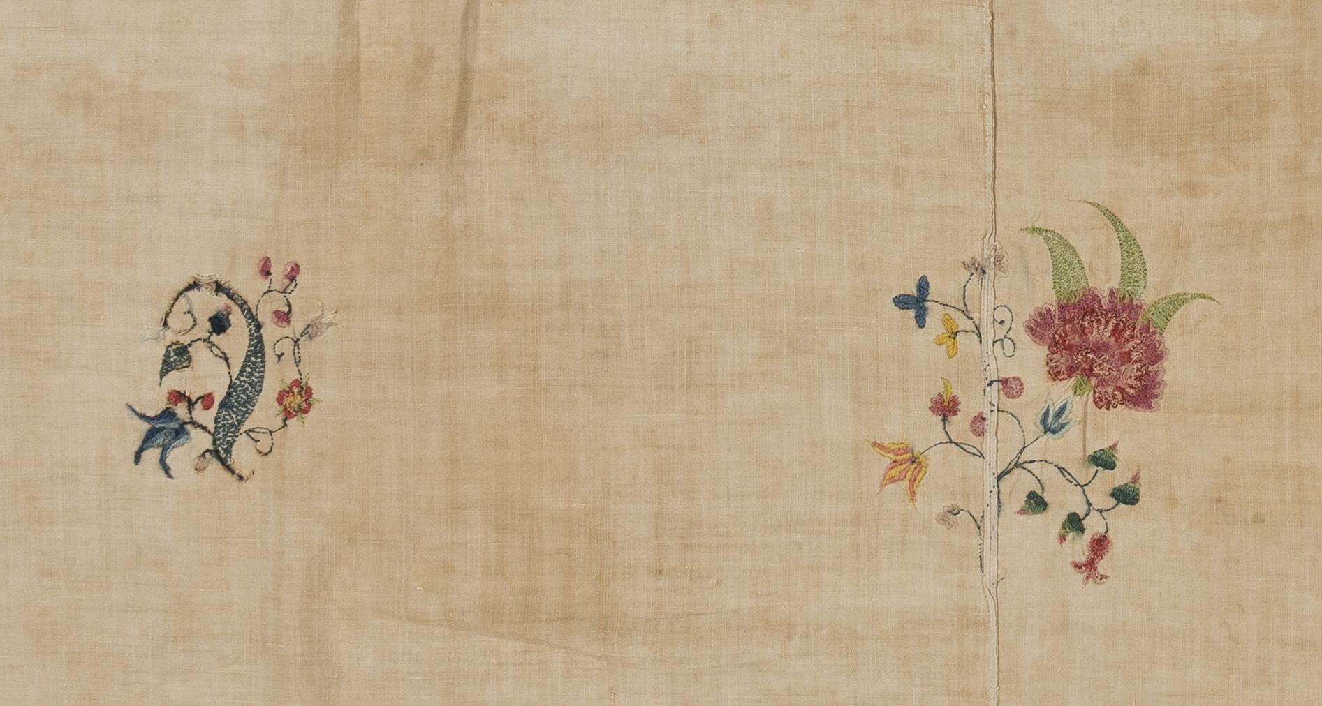 2008.0042.001 Petticoat fragment, detail 7, reverse