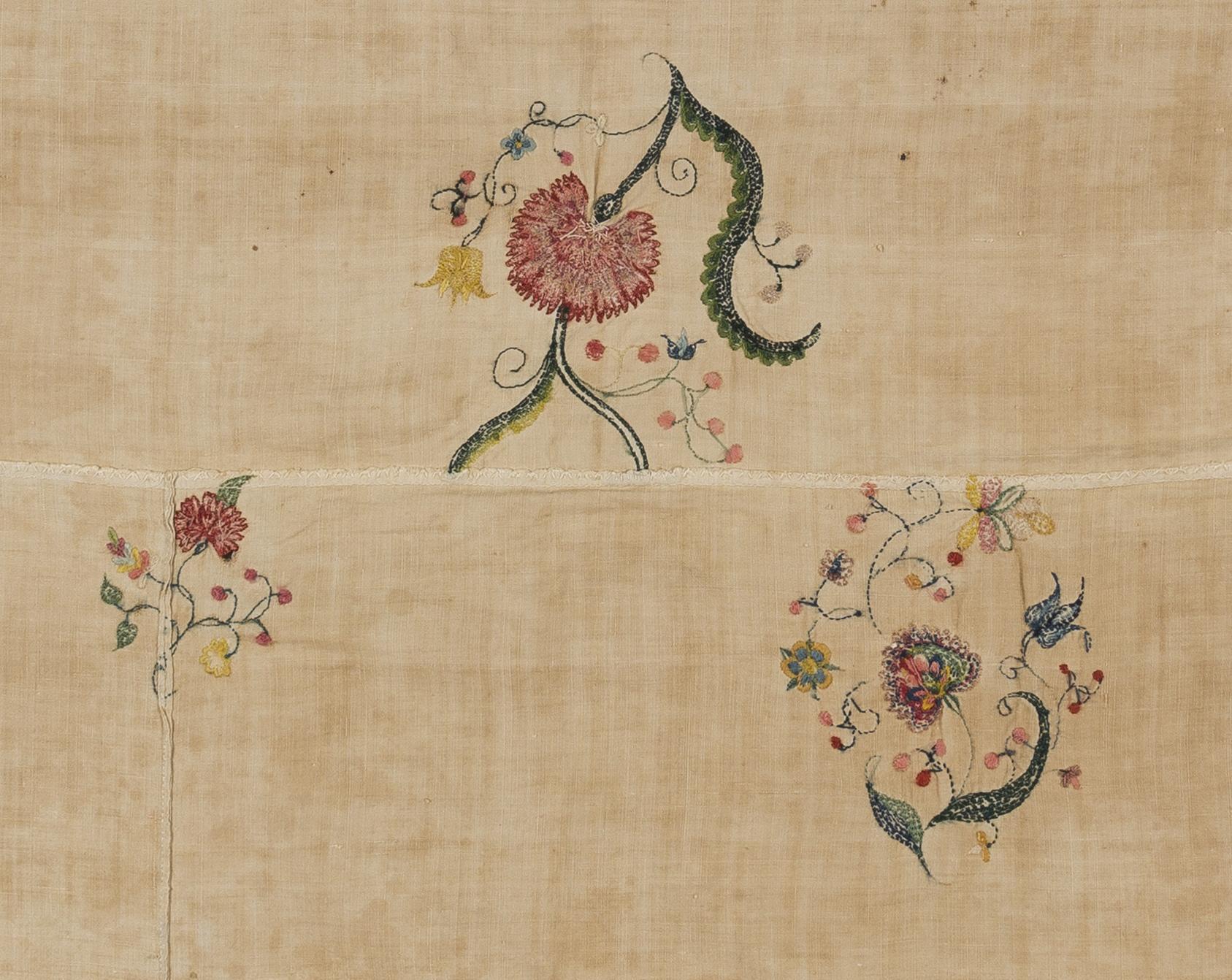 2008.0042.001 Petticoat fragment, detail 9, reverse