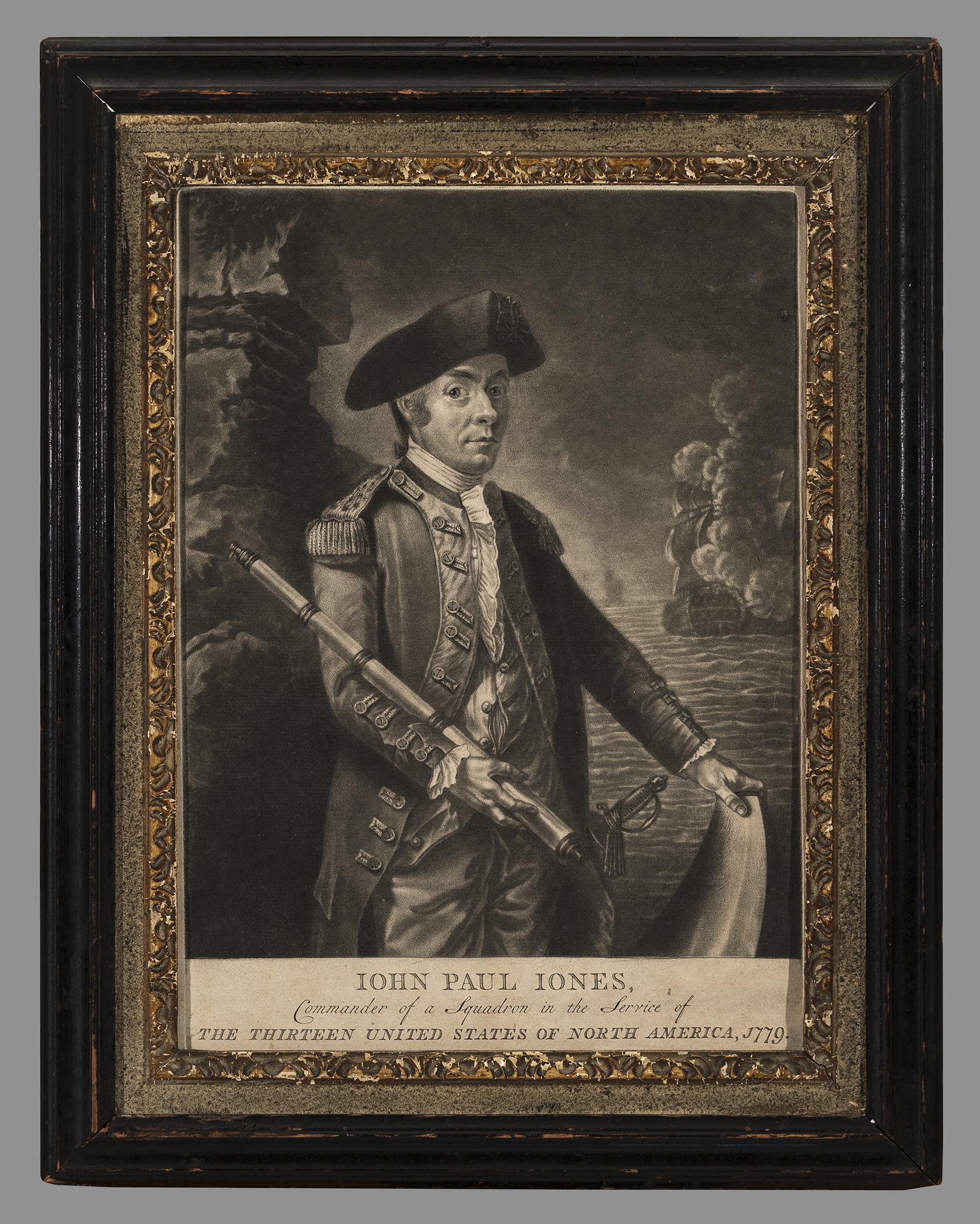 1958.2409 A Print, B Frame, view 1