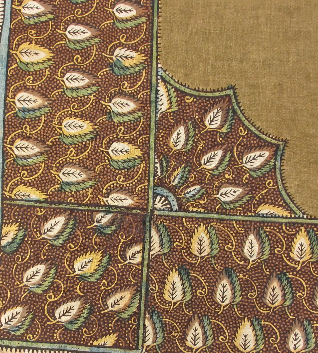 2009.0011 textile, printed detail 2