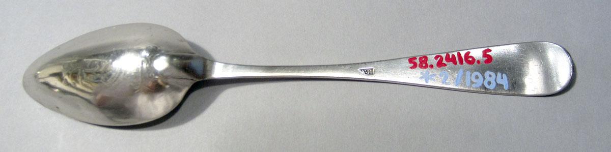 1958.2416.005 Silver Spoon underside