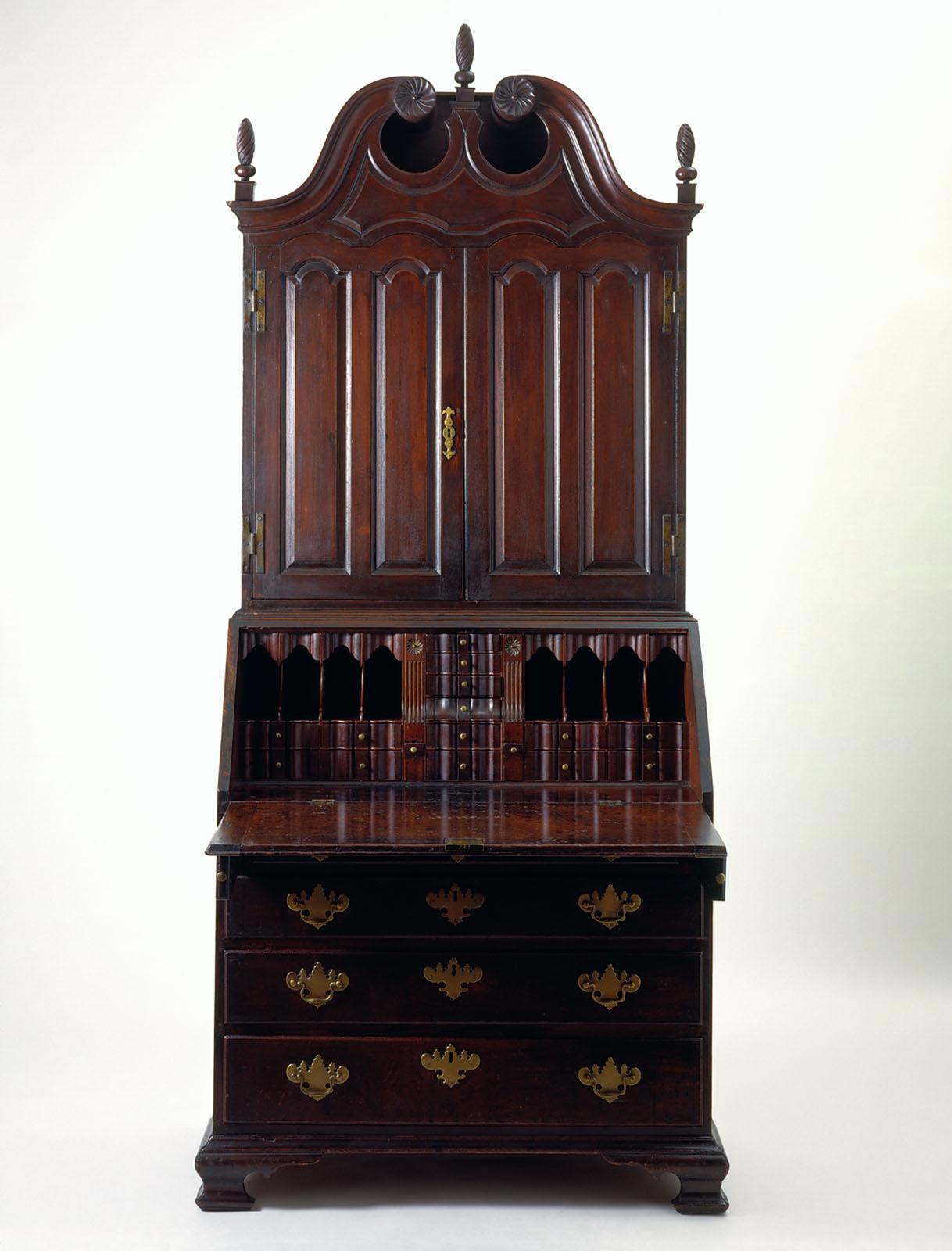 1958.2427 Desk and bookcase