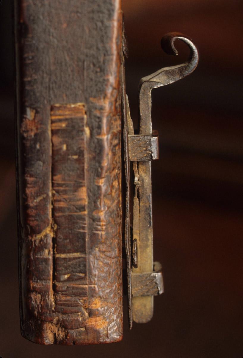 1958.2427 Desk and bookcase, detail 10