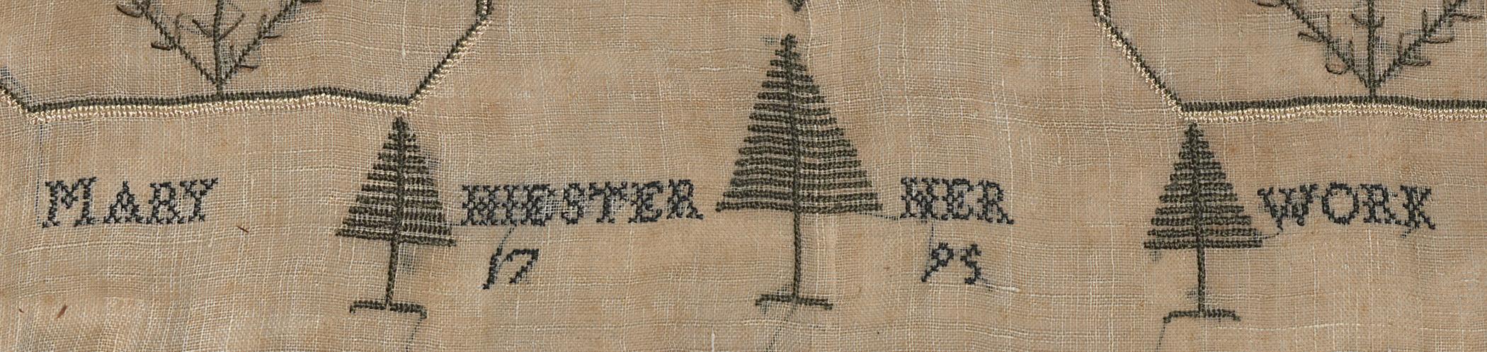 2009.0006 A Sampler, detail 7