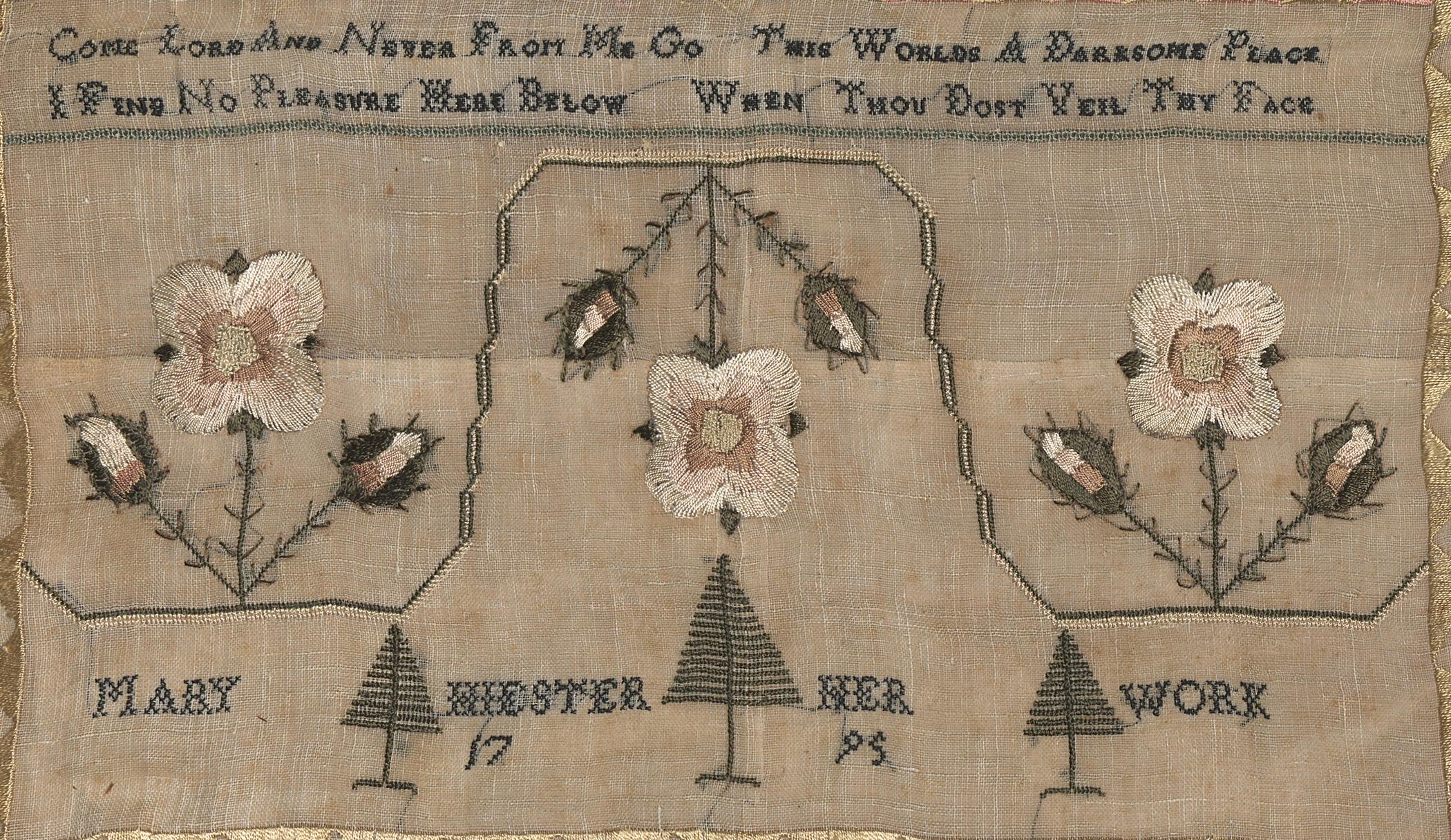 2009.0006 A Sampler, detail 4