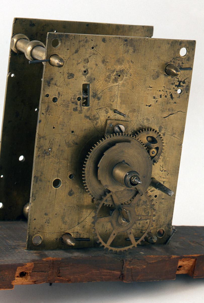 1958.2430 Clock, tall clock (works)
