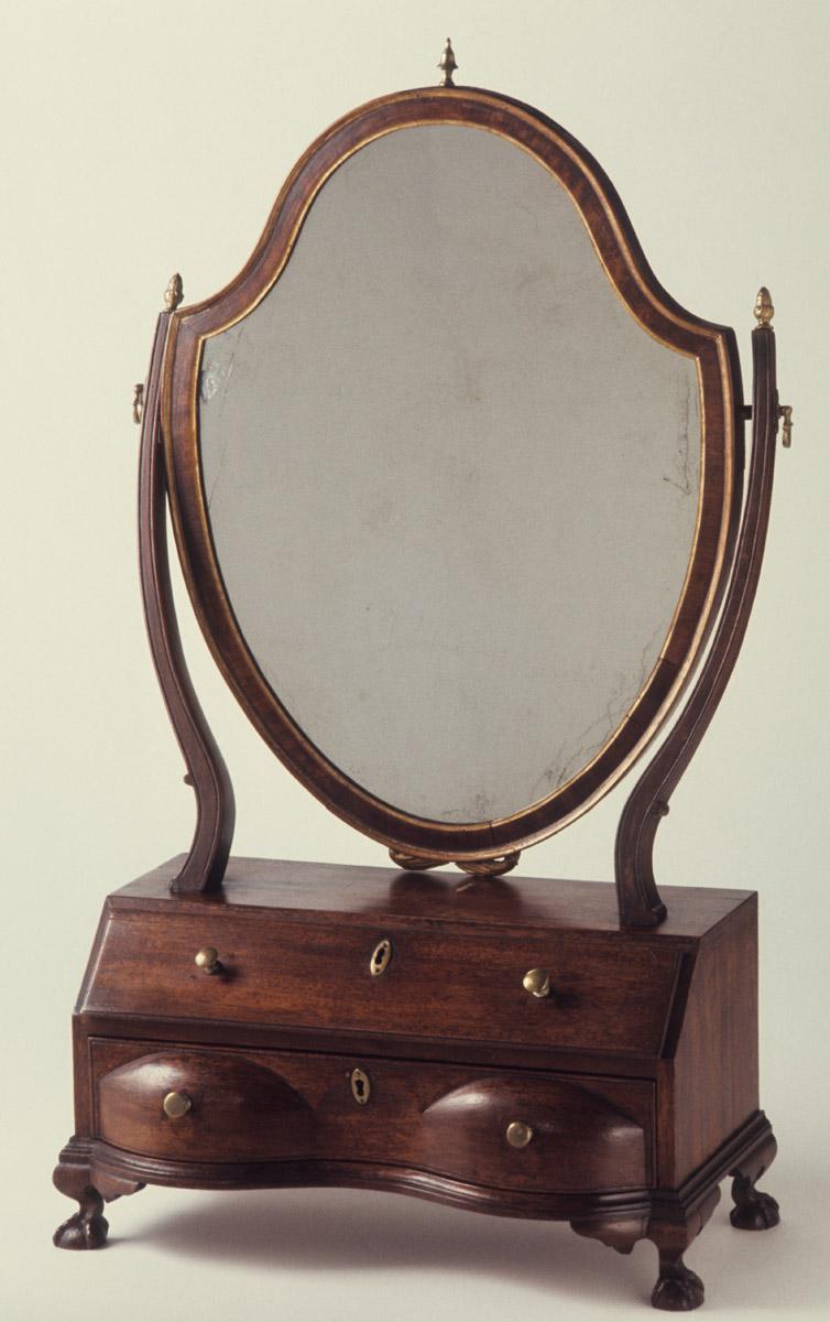 1958.2431 Dressing glass, view1