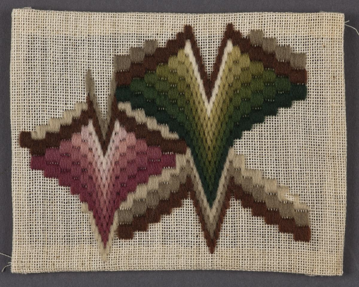 2004.0071.014 Pattern, Worked pattern