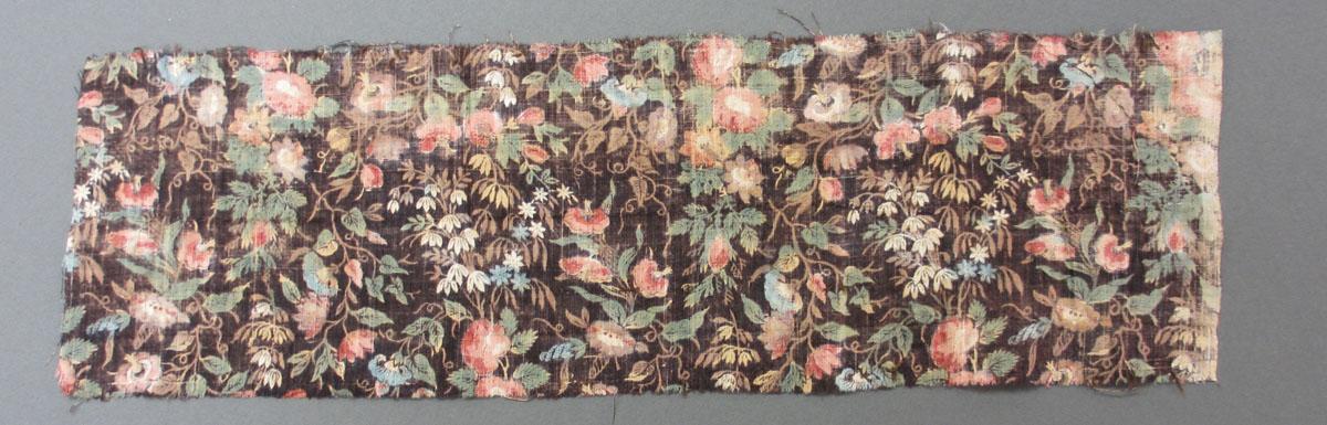 2009.0015.001 Textile, printed reverse