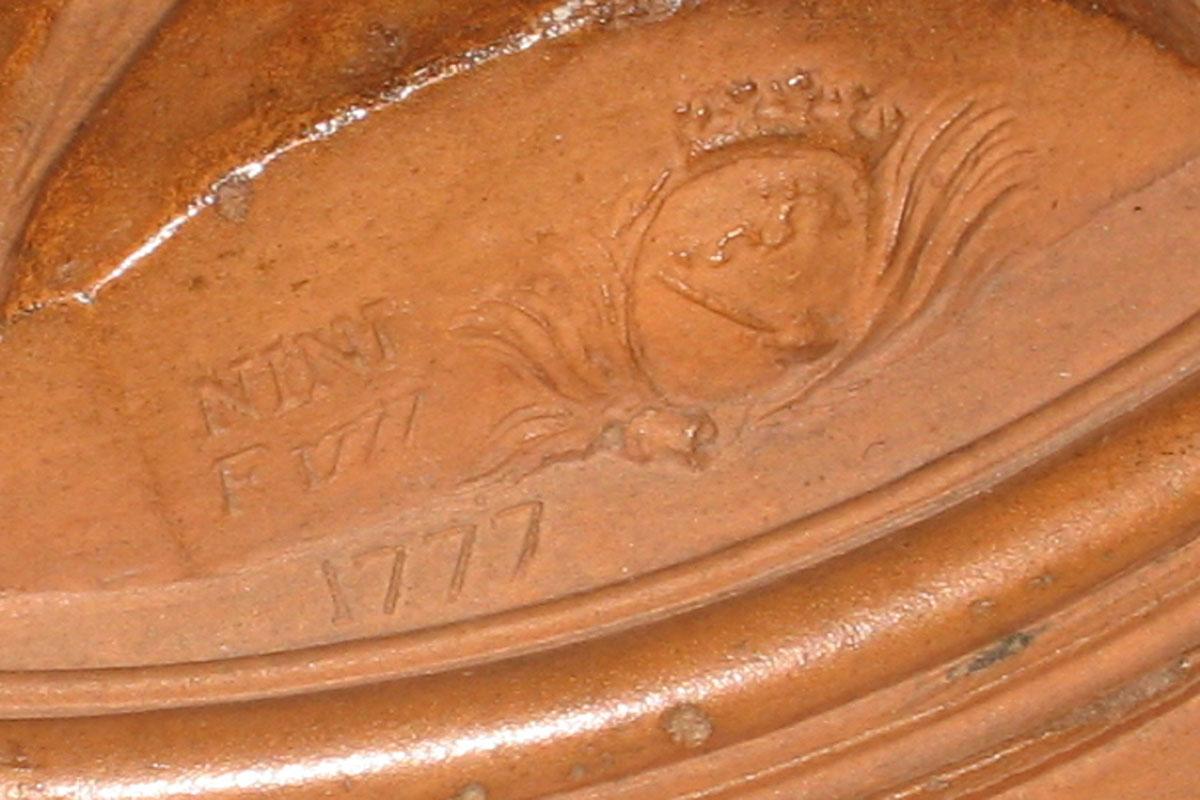 1958.2442 A Franklin medallion (detail)