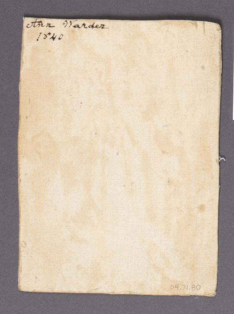 2004.0071.080 Pattern (reverse), after conservation treatment