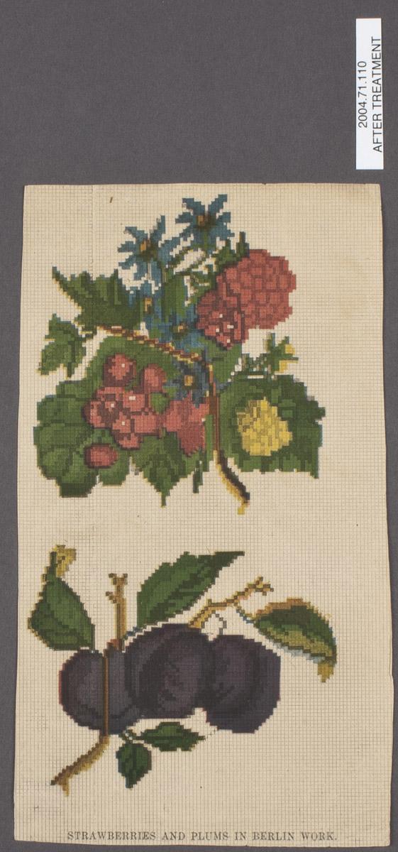 2004.0071.110 Pattern, after conservation treatment