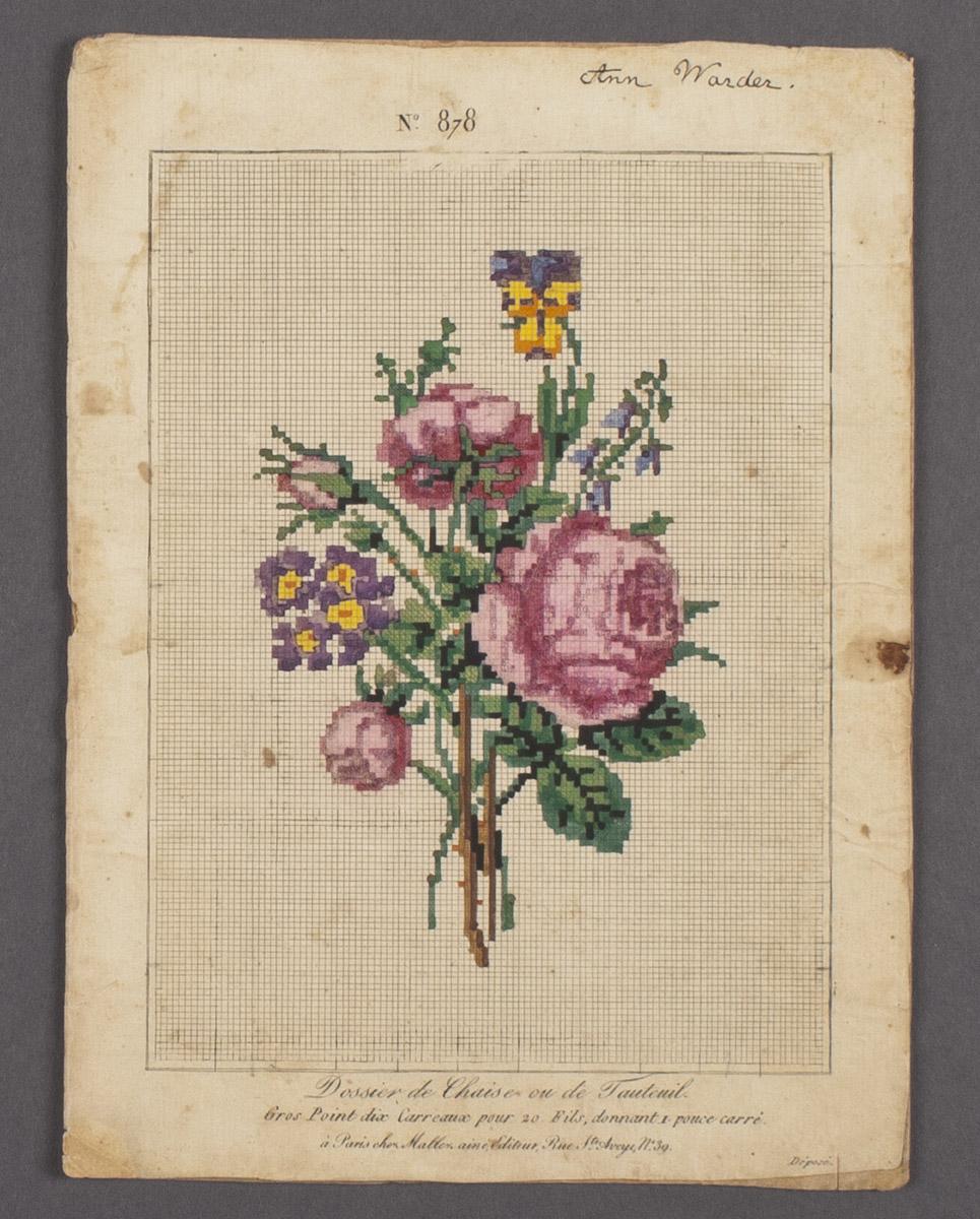 2004.0071.129 Pattern, after conservation treatment