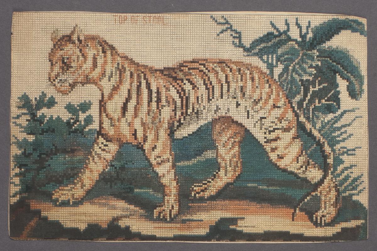 2004.0071.134 Pattern, after conservation treatment