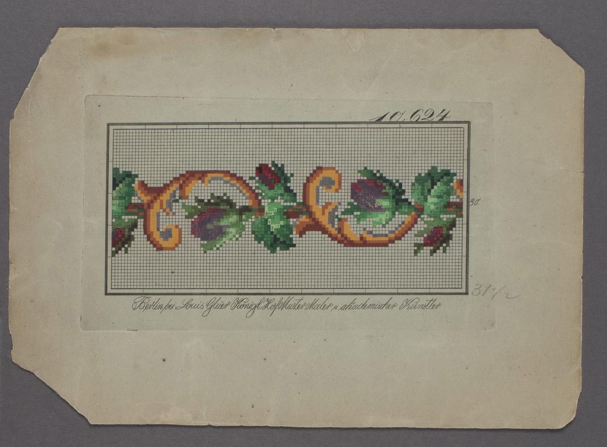 2004.0071.136 Pattern, after conservation treatment