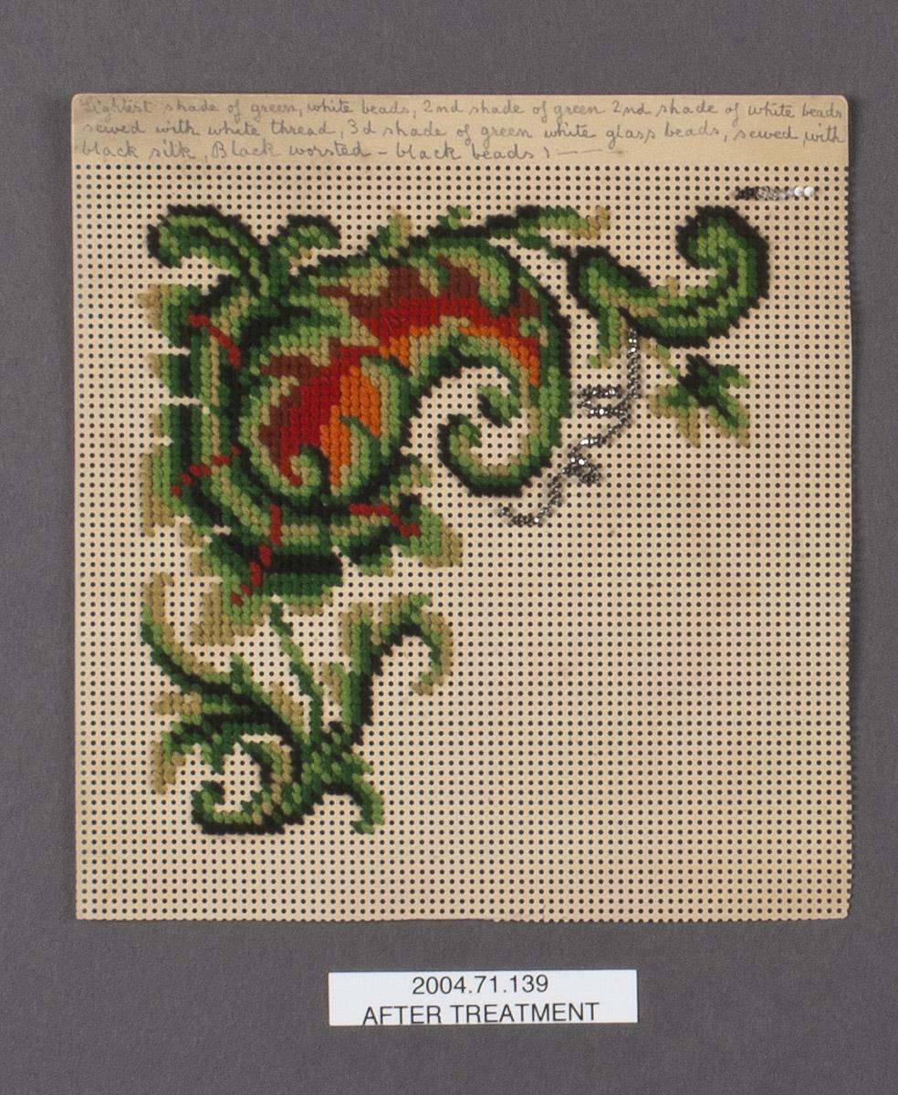 2004.0071.139 Pattern, after conservation treatment