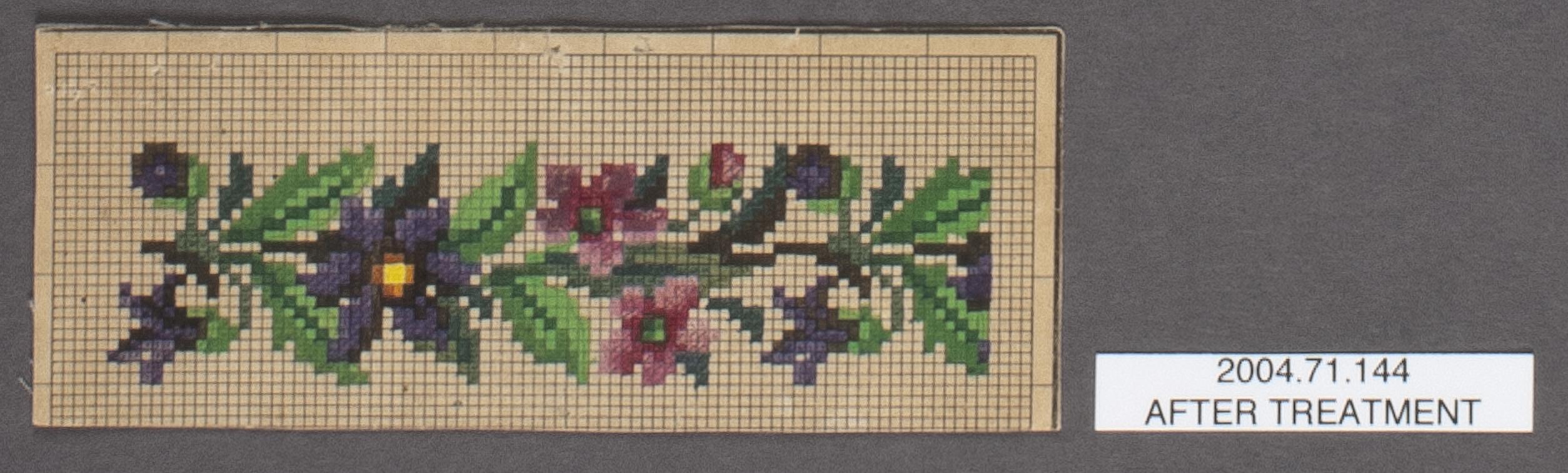 2004.0071.144 Pattern, after conservation treatment