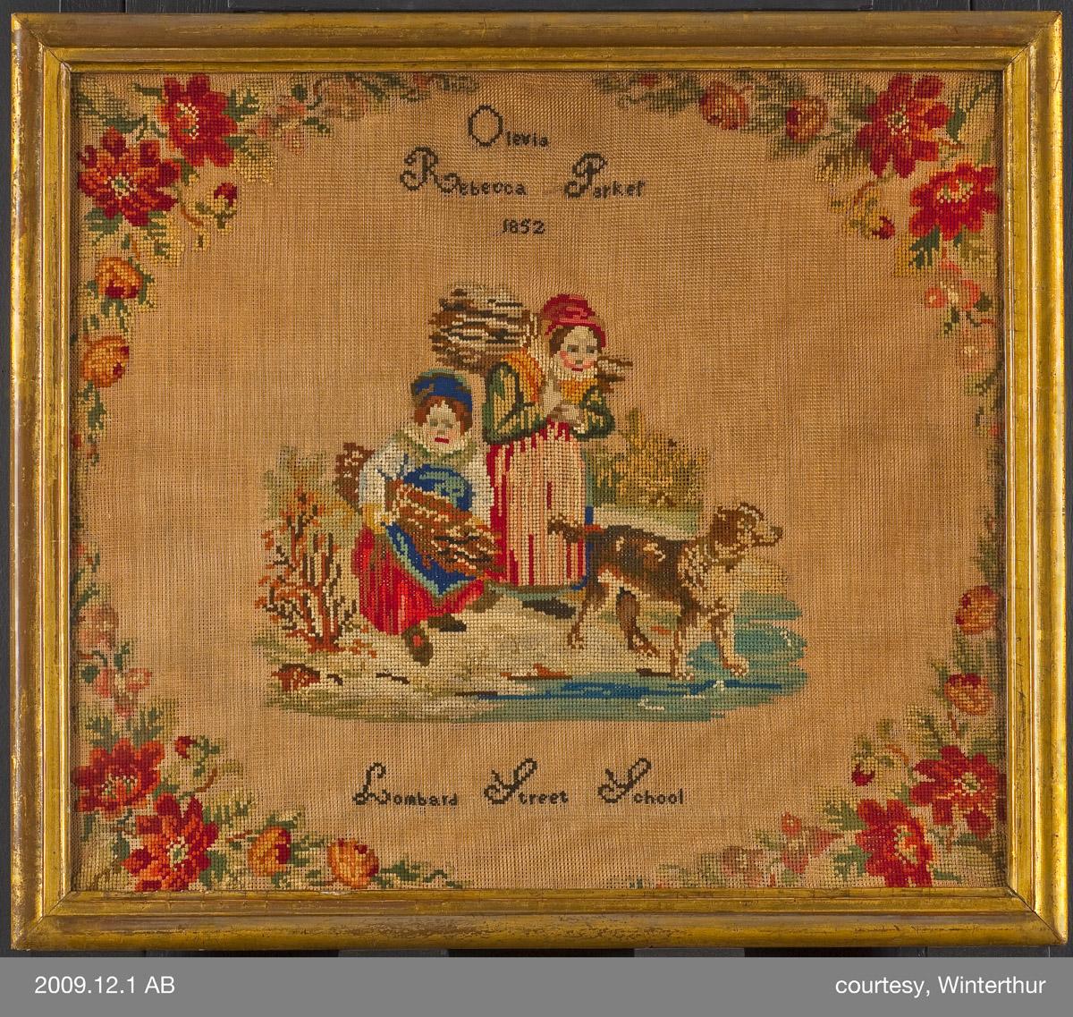 2009.0012.001 A-D Needlework